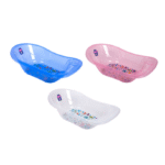 Vaskë bebesh me modele me kullim transparent