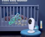 Baby Kamerë Video Monitor HD (Siguri Inteligjente për Familjen Tuaj) - Figura 5