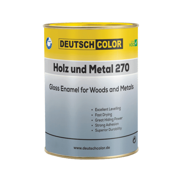 Deutsch Color 270 RAL 9005 Black Matte – 750 ml