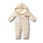 🧸👶 Komplet Dimëror për Bebe me Kapuç