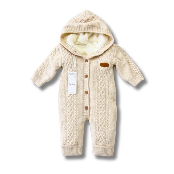 🧸👶 Komplet Dimëror për Bebe me Kapuç