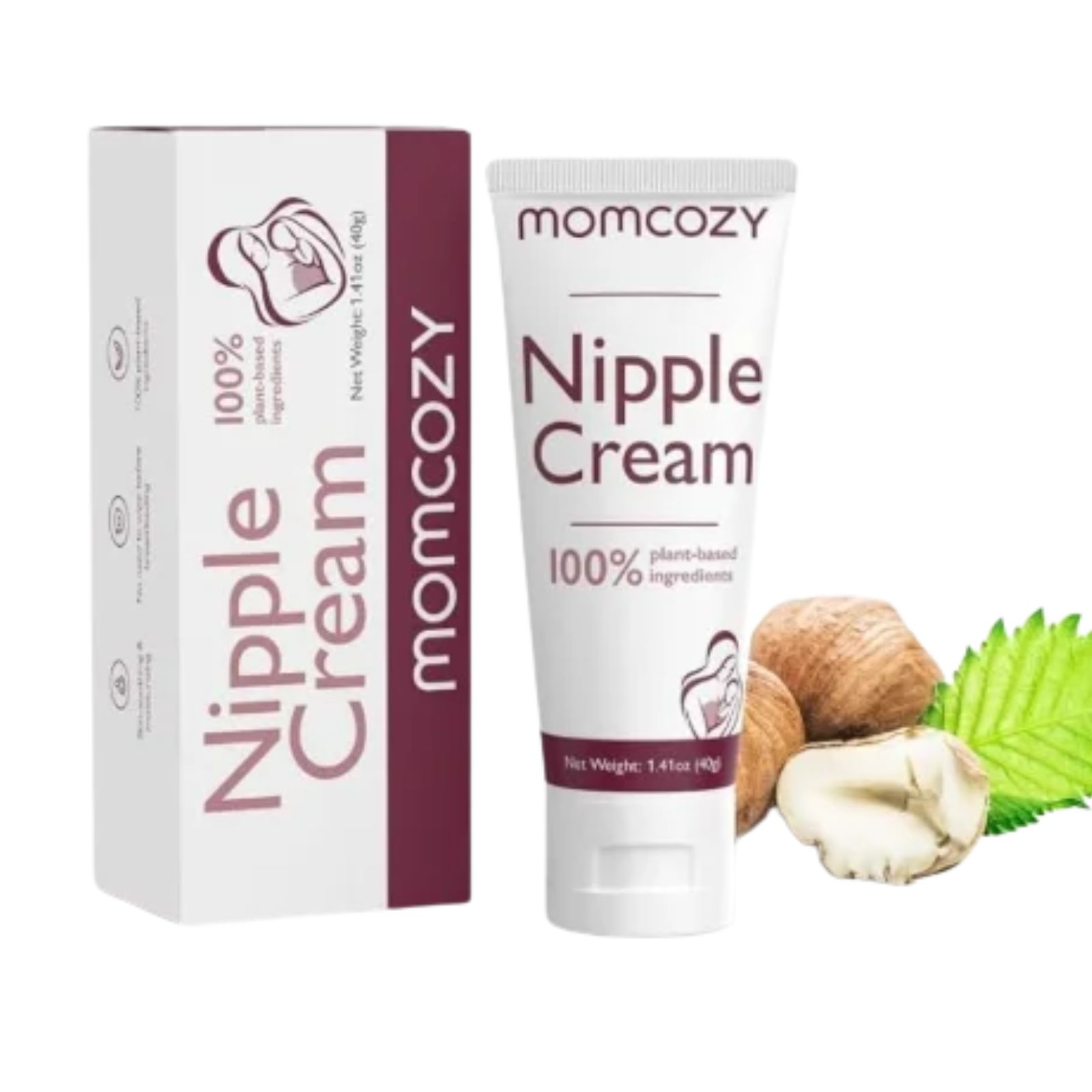 Kitra Store Product Feature Image - 2026-02-05T210747.208 Momcozy Nipple Cream - Krem Natyral për Gjoks gjatë Gjidhënies - Figura 1