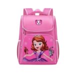 👑 Çantë Shkollore - SOFIA Princeshë Rozë për Vogëlushet që Duan të Shkëlqejnë