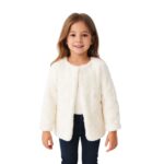 🤍 Xhaketë Peliçe për Fëmijë - Ngrohtësi & Elegancë - Figura 2