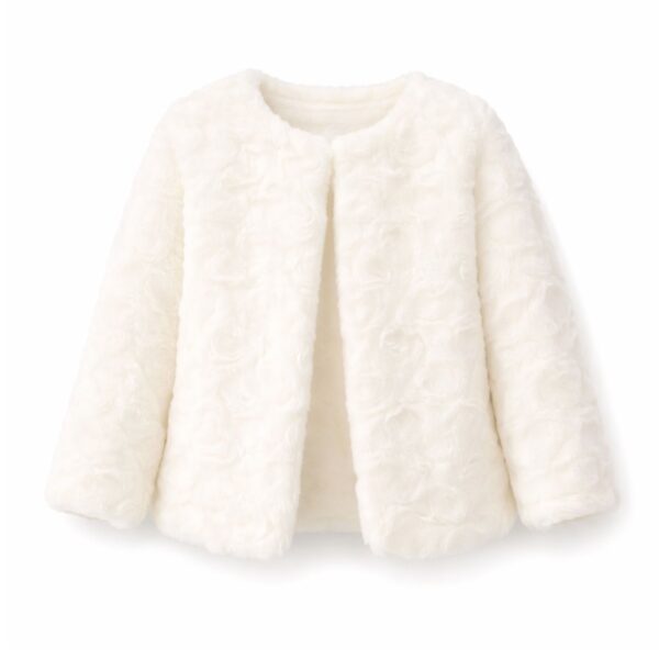 🤍 Xhaketë Peliçe për Fëmijë - Ngrohtësi & Elegancë