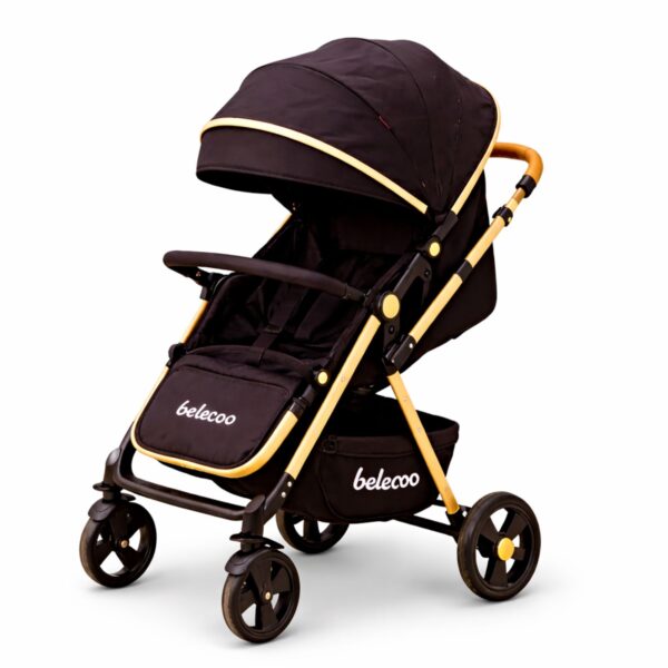 👶 Karrocë Belecoo - Praktike & Elegante për Shëtitje Komode