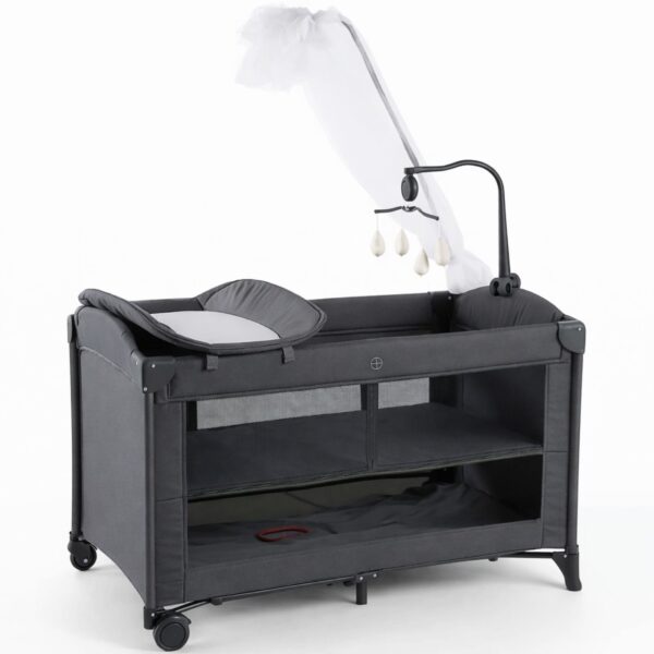 🛏️ Shtrat Multifunksional për Bebe - Siguri & Prakticitet në Një