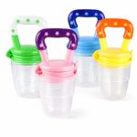 Meme për Fruta 4 Ngjyrëshe me Rrjedhë të Ndryshueshme për Fëmijë 0-2 Vjeç