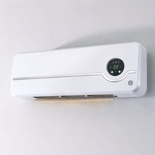 Termoventilator Keramik për Mur - 2000W, me Telekomandë dhe Timer 12 Orë