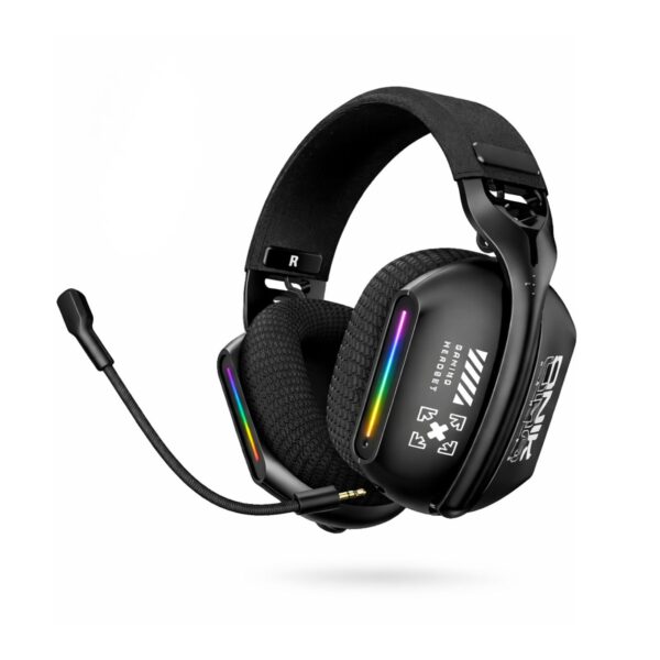 🔥 ONIKUMA GT808 RGB Gaming Headset – Tri Mode Wireless për Performancë Maksimale