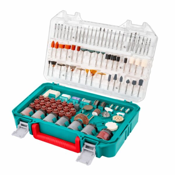 TOTAL Set Aksesorësh për Makineri Rrotulluese – 420 copë (TAKMG4208)