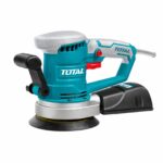 TOTAL Orbital Sander 450W – Makineri profesionale për lëmim 150mm me 5 disqe dhe sistem mbledhjeje pluhuri