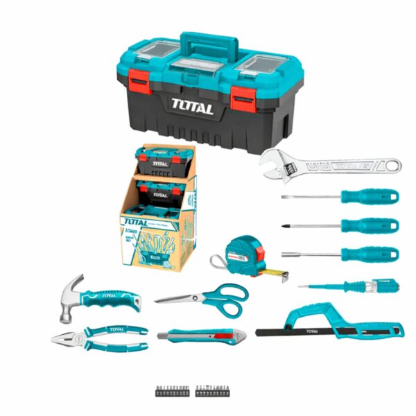 Set me 32 pjesë veglash dore TOTAL