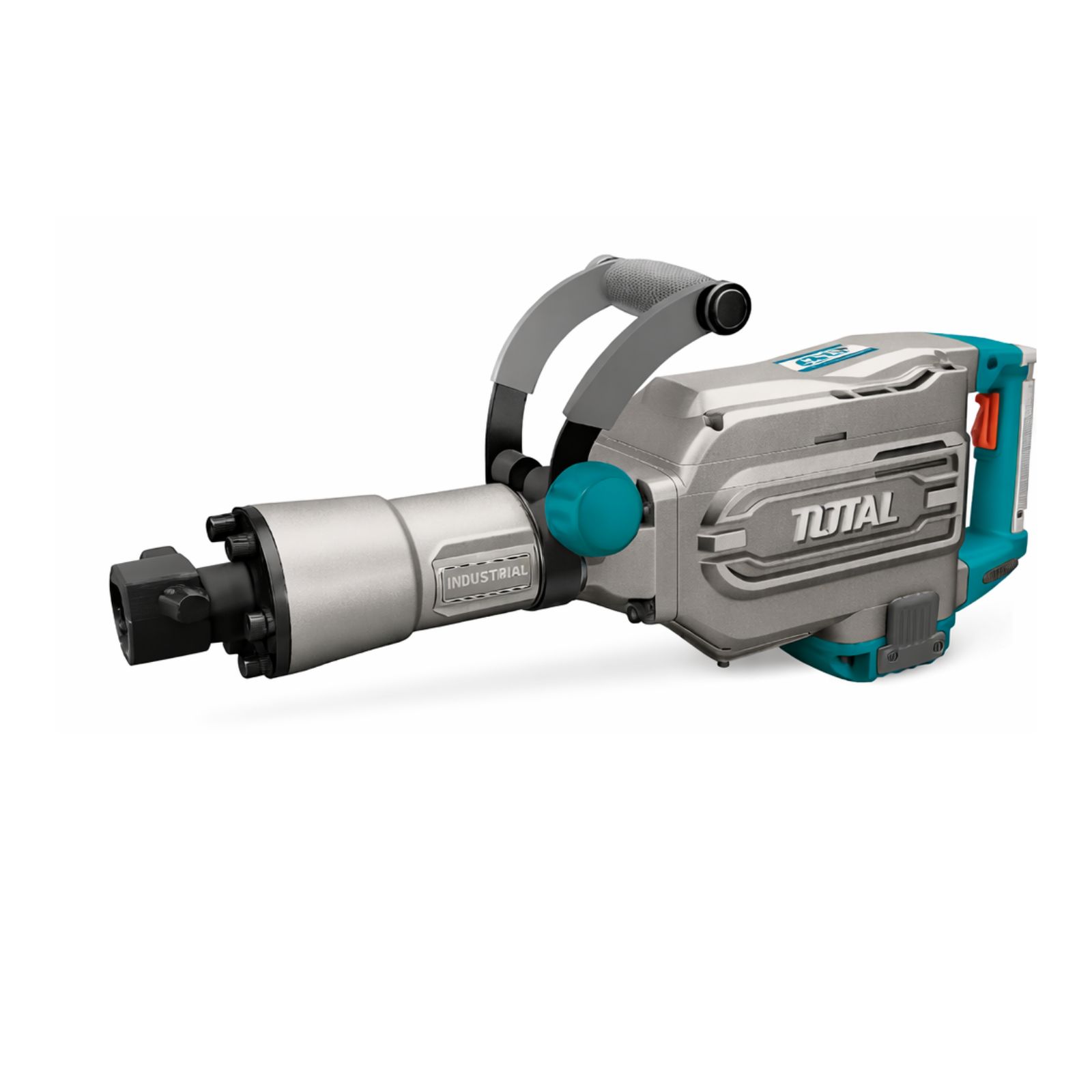 Kitra Store, Product Feature Image Feb 9 - 2026-02-11T210600.129 TOTAL 1700W – Çekiç elektrik industrial 16kg me fuqi 50J dhe sistem SDS-HEX për prishje betoni dhe gurësh - Figura 1