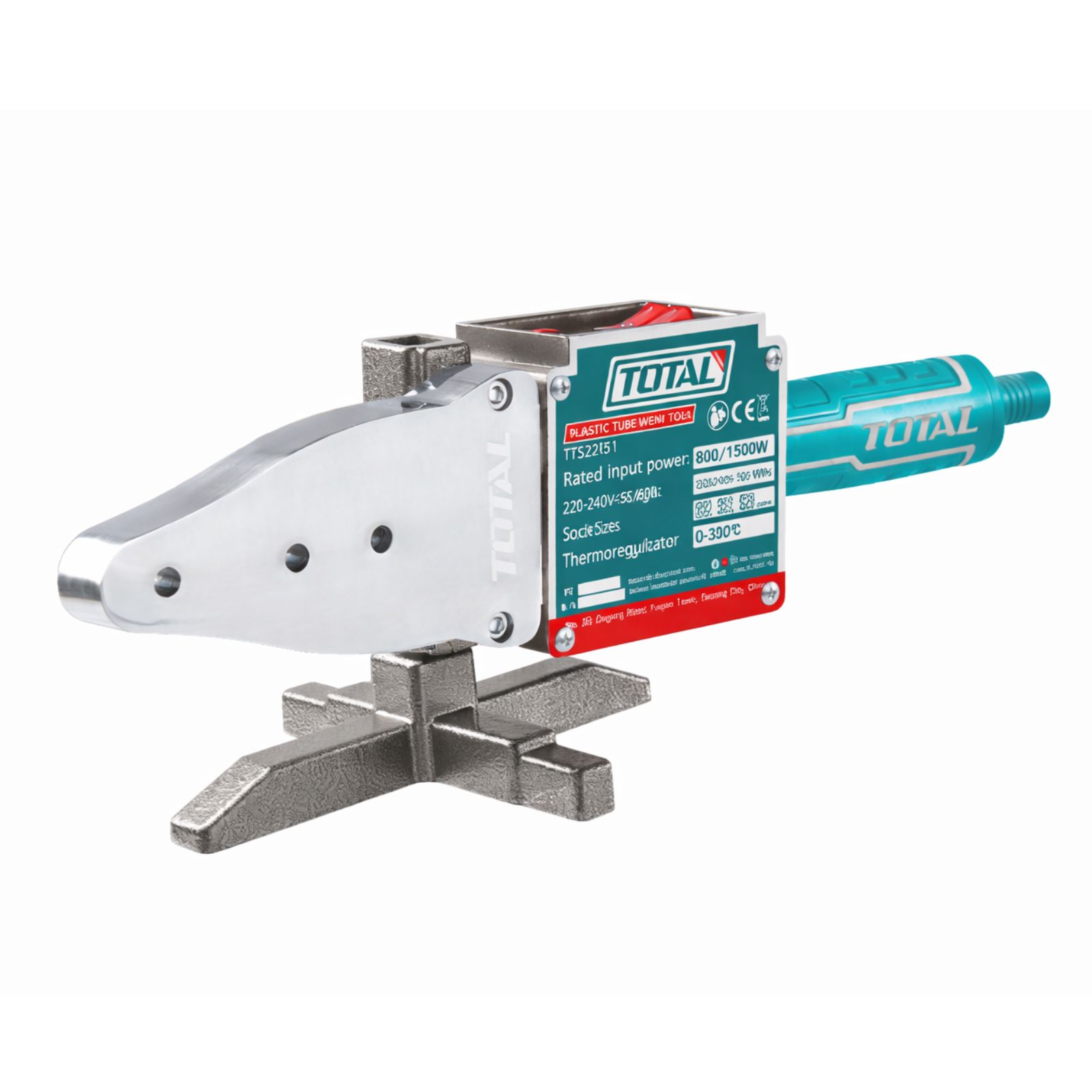 Kitra Store, Product Feature Image Feb 9 - 2026-02-11T211118.968 Makina për saldim tuba plastike TOTAL 1500W - Figura 1