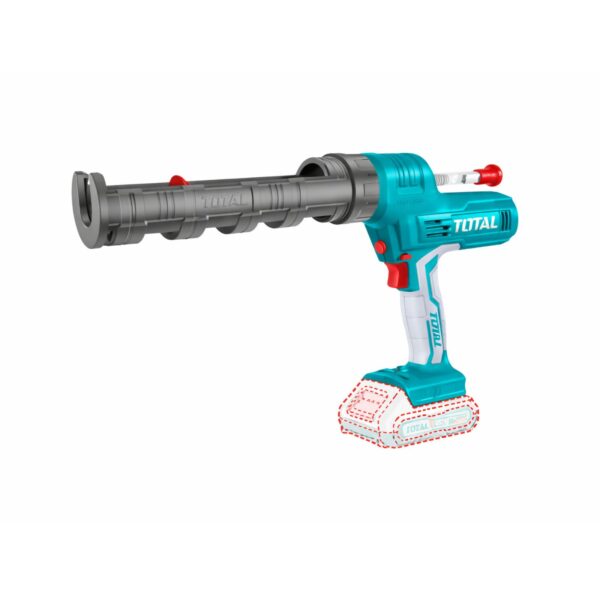 Pistoletë elektrike për silikon dhe ngjitës TOTAL