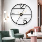 Orë Murale Stil Nordik me Dizajn Rrumbullakët dhe Atributa të Avancuara