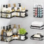 Raft për dush me hapësirë për shampo dhe produkte dushi