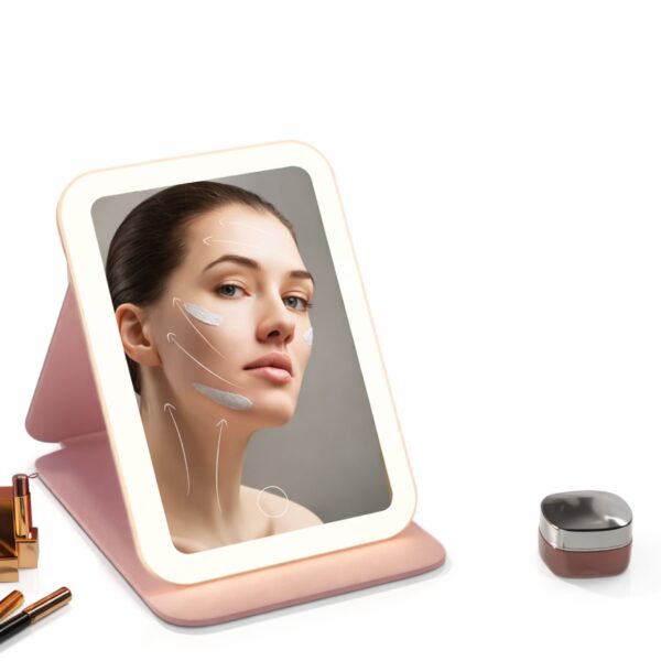 Pasqyrë me Dritë LED për Make-Up 💋✨