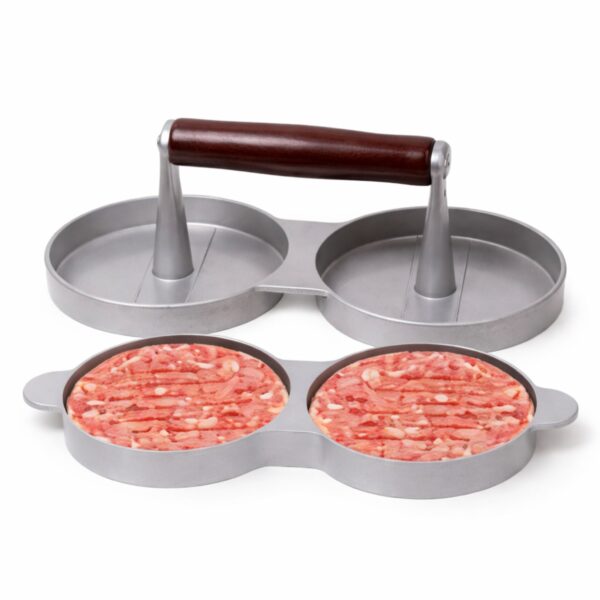 Shtypëse mishi të bluar në formë hamburgeri