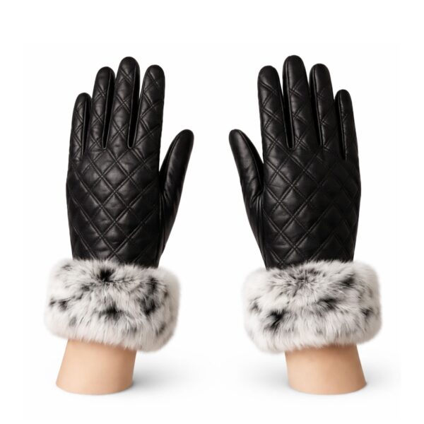 Elegancë Dimërore – Doreza Lëkure me Prekje Luksoze