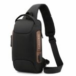 Çantë e Modës Krahu (Crossbody) me USB - Rezistencës ndaj Ujit