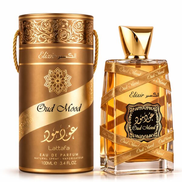 Lattafa Oud Mood Elixir – Eau de Parfum 100ml ✨🖤