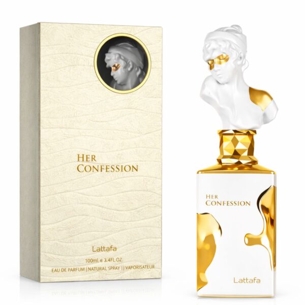 Lattafa Her Confession Eau de Parfum 100ml - Elegancë, Mister & Sensualitet ✨🤍