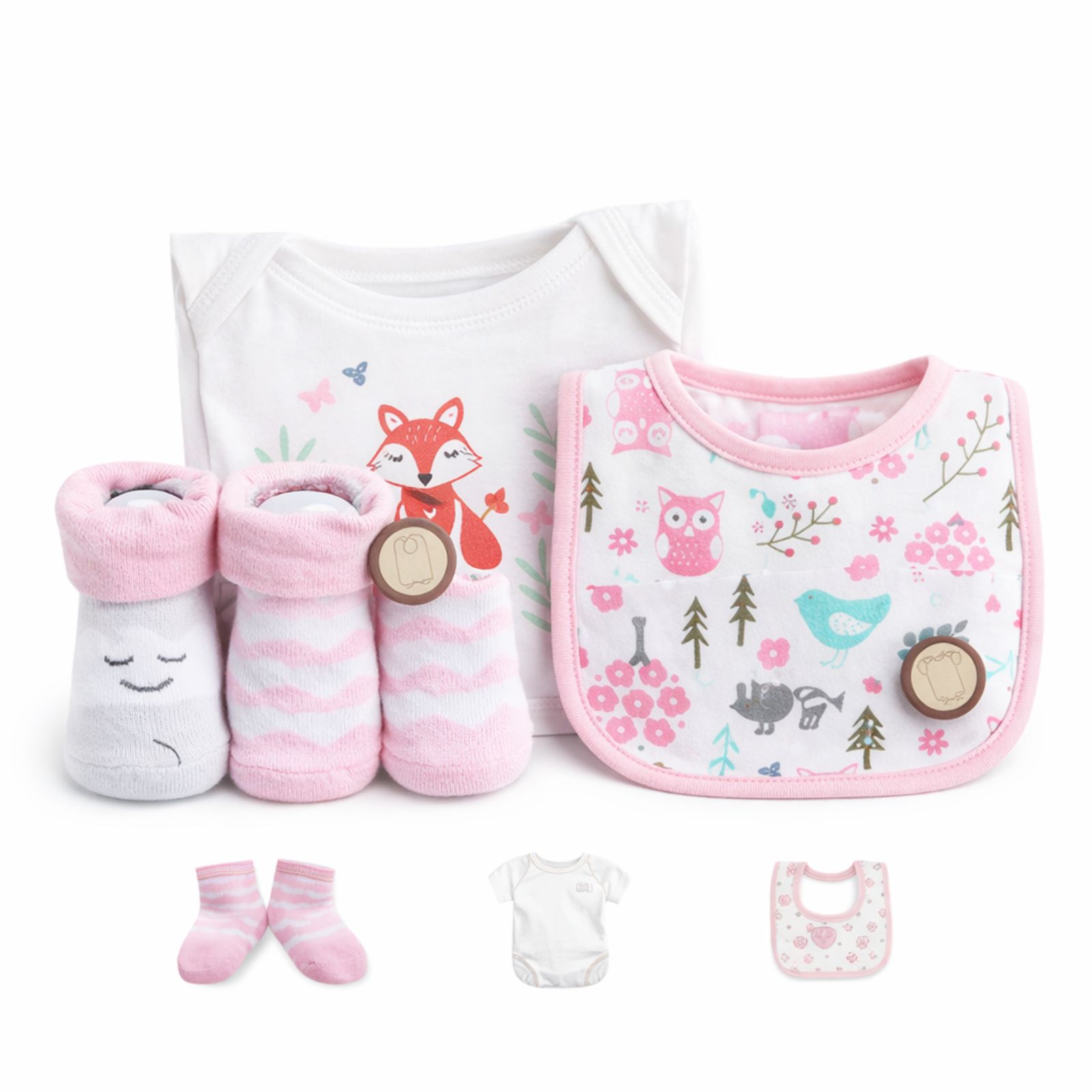 Kitra Store Product Image Clean (100) Set 1/4 për Bebe (0-6 muaj) - Figura 1