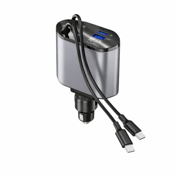 Karikues i Shpejtë për Veturë me Kabllo të Tërheqshm