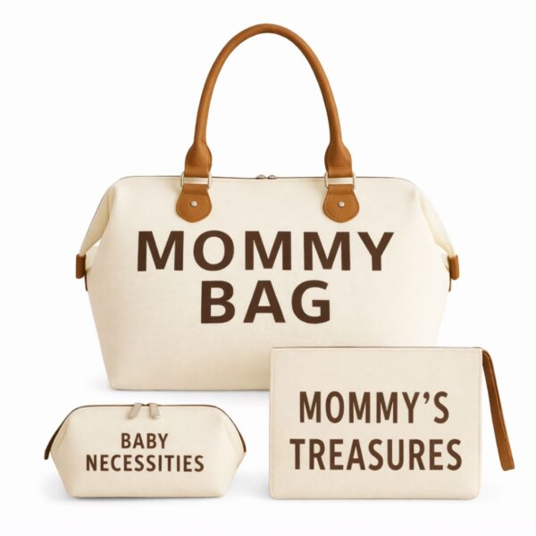 Set Çantash për Mamë & Bebë  "Mommy Bag" (3në1)