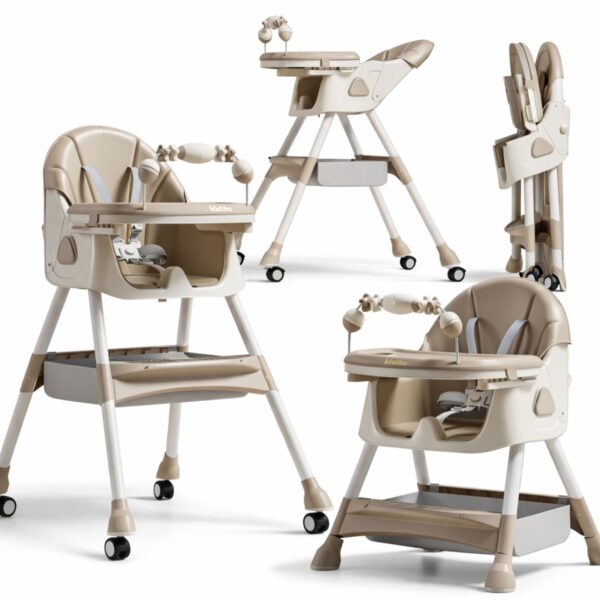 🍽️ Tavolinë Ushqimi e Lartë për Fëmijë – Praktike & e Sigurt