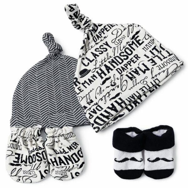 👶 Set për Bebe prej Pambuku - Stil & Rehati (0–3 Muaj)