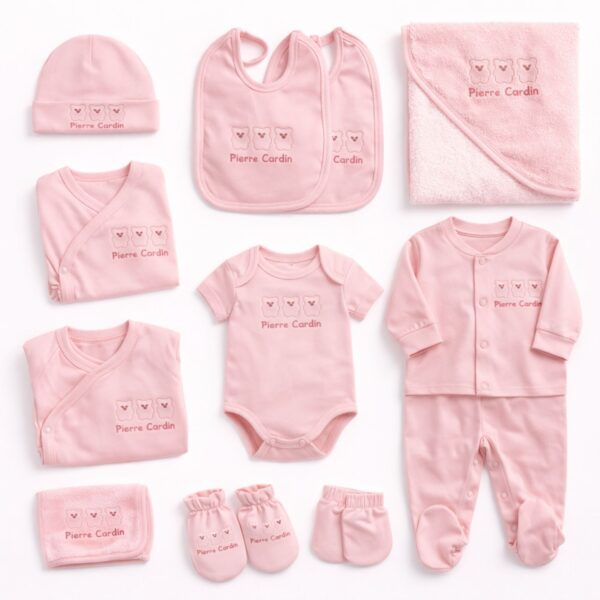 Set Bebesh Pierre Cardin 10-në-1