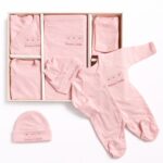 👶🎀 Set për Bebe 10-Pjesësh Pierre Cardin