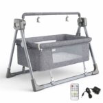 Lëkundje Portative për Bebe me Kornizë Çeliku