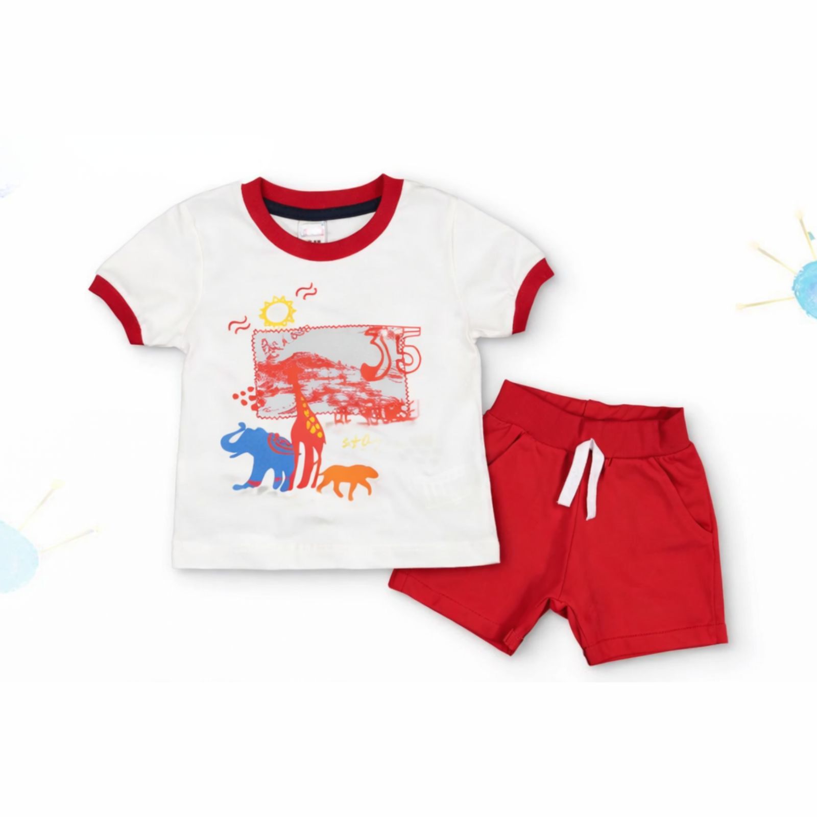Kitra Store Product Image Clean (98) 👕👶 Komplet për Fëmijë, Praktik - Figura 1