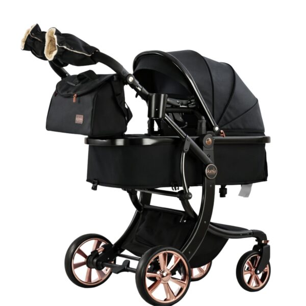 🛒 Karrocë 2-në-1 Kidilio