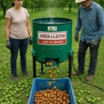 Makineri për Heqjen e Lëvozhgës së Gjelbër të Arrës DCS-30 (30KG / 70L / 0.55KW) - Figura 2