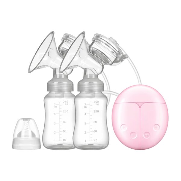 🤱 Pompë Gjiri Elektrike Automatike Double - BPA Free | 2 Mode | 9 Nivele | Rikarikueshme