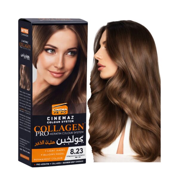 Ngjyrë për flokë COLLAGEN 8.23