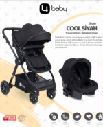 Karrocë 4Baby Karroc 3/1 Komoditet Siguri dhe Fleksibilitet për Fëmijët Tuaj - Image 2