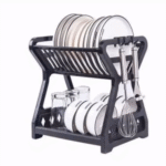 Raft Organizues për Enët e Kuzhinës me Dy Nivele