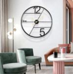 Orë Murale Stil Nordik me Dizajn Rrumbullakët dhe Atributa të Avancuara - Figura 3
