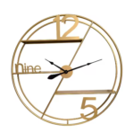 Orë Murale Stil Nordik me Dizajn Rrumbullakët dhe Atributa të Avancuara - Figura 4