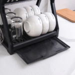 Raft Organizues për Enët e Kuzhinës me Dy Nivele - Image 4