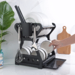 Raft Organizues për Enët e Kuzhinës me Dy Nivele - Image 6