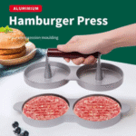 Shtypëse mishi të bluar në formë hamburgeri