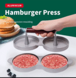 Shtypëse mishi të bluar në formë hamburgeri