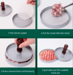 Shtypëse mishi të bluar në formë hamburgeri - Image 2